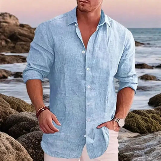 Mens blue shirt